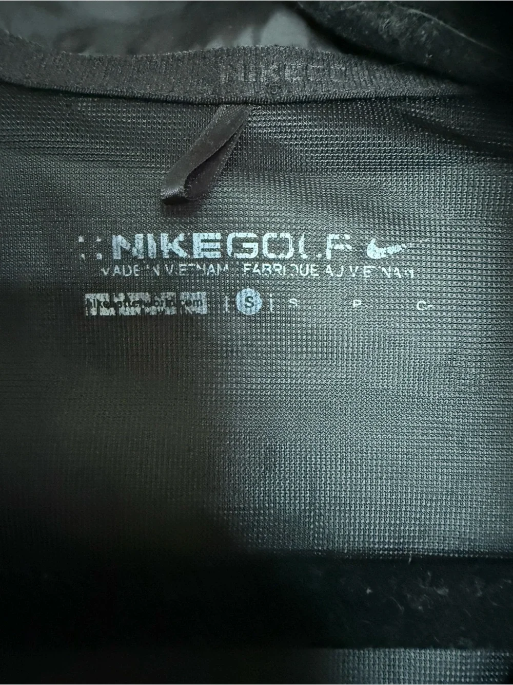 Nike Black Lightweight Jacket with Orange Paw Accent
